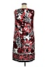 Perceptions Print Red Cocktail Dress Size 14 - photo 2