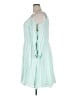 Torrid 100% Rayon Solid Teal Casual Dress Size 3X (estimated) - photo 5