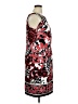 Perceptions Print Red Cocktail Dress Size 14 - photo 4