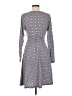 Unbranded Print Blue Casual Dress Size M - photo 2