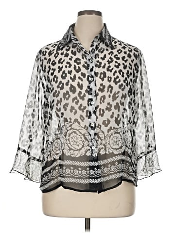Nicola 3/4 Sleeve Blouse (view 1)