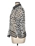 Nicola 100% Polyester Animal Print Silver 3/4 Sleeve Blouse Size XL - photo 5
