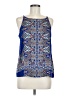 Renee C. Blue Sleeveless Blouse Size M - photo 1