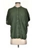 Splendid 100% Rayon Green Short Sleeve Blouse Size XS - photo 1