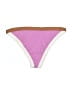 L Space Color Block Pink Swimsuit Bottoms Size S - photo 2