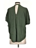 Splendid 100% Rayon Green Short Sleeve Blouse Size XS - photo 2