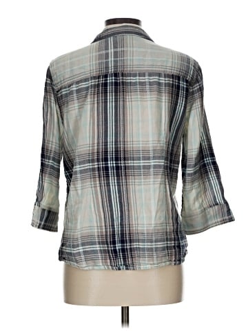 Preswick & Moore 3/4 Sleeve Button-Down Shirt (view 2)