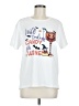 Unbranded White Short Sleeve T-Shirt Size M - photo 1