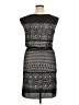 Max Studio Graphic Black Cocktail Dress Size XL - photo 2