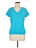 Talbots Teal Short Sleeve Top Size L - photo 1