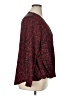 Vince Camuto 100% Polyester Animal Print Red Long Sleeve Blouse Size XL - photo 4