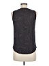 Ann Taylor Black Sleeveless Blouse Size M - photo 2