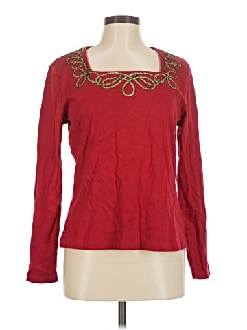 Liz Claiborne Long Sleeve Top (view 1)