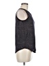 Ann Taylor Black Sleeveless Blouse Size M - photo 4