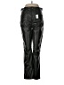 Gap 100% Polyester Black Faux Leather Pants Size 8 Regular - photo 1