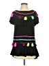 Pitusa Black Short Sleeve Top Size XXS - Sm - photo 1