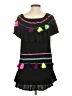 Pitusa Black Short Sleeve Top Size XXS - Sm - photo 2