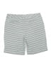 Caslon Stripes Gray Shorts Size 6 - photo 2