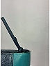 Chloé 100% Leather Color Block Teal Leather Wallet One size - photo 5