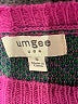 Umgee 100% Acrylic Color Block Pink Pullover Sweater Size S - photo 7