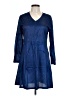 Unbranded Blue Casual Dress Size L (estimated) - photo 1