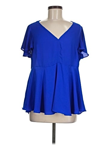 Torrid Short Sleeve Blouse (view 1)