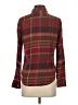 Chaps 100% Cotton Plaid Brown Long Sleeve Button-Down Shirt Size S - photo 2