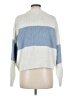 Lascana Color Block Blue Turtleneck Sweater Size 8 - 10 - photo 2