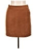 Shein Solid Brown Casual Skirt Size L - photo 1