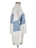Lascana Color Block Blue Turtleneck Sweater Size 8 - 10 - photo 4