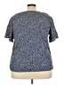 Unbranded Blue Short Sleeve Blouse Size 3X (estimated) - photo 2