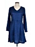 Unbranded Paisley Blue Casual Dress Size L (estimated) - photo 1