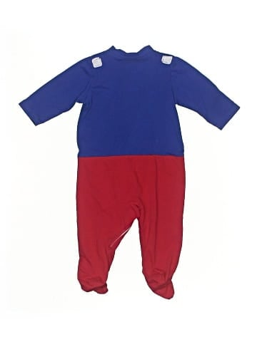 Superman Long Sleeve Onesie (view 2)