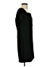 Charles Henry Solid Black Cocktail Dress Size S - photo 4