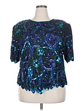 Lawrence Kazar Short Sleeve Top