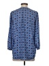 Banana Republic 100% Polyester Blue 3/4 Sleeve Blouse Size XS - photo 2