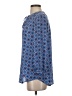 Banana Republic 100% Polyester Blue 3/4 Sleeve Blouse Size XS - photo 5