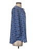 Banana Republic 100% Polyester Blue 3/4 Sleeve Blouse Size XS - photo 4