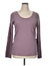 Marika Purple Long Sleeve Top Size XL - photo 1
