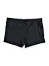 Unbranded Solid Black Board Shorts Size XL - photo 1