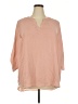 Chaus Pink 3/4 Sleeve Blouse Size 2X - photo 1