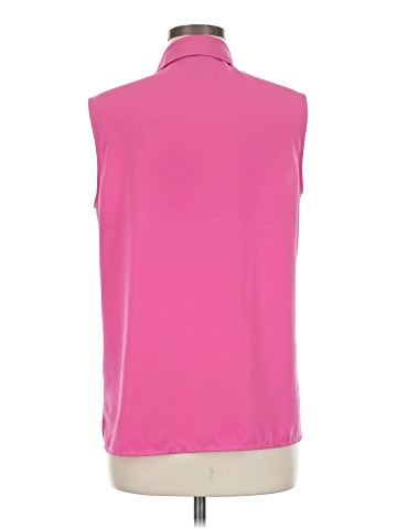 Notations Sleeveless Button-Down Shirt (view 2)