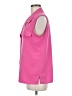 Notations Pink Sleeveless Button-Down Shirt Size M - photo 5