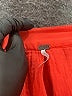 YFB 100% Cotton Orange Short Sleeve Blouse Size L - photo 7