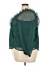 Time and Tru 100% Polyester Teal Long Sleeve Blouse Size 22 - photo 5
