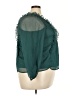 Time and Tru 100% Polyester Teal Long Sleeve Blouse Size 22 - photo 4