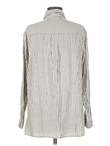 Max Studio Long Sleeve Button-Down Shirt (view 2)