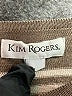 Kim Rogers 100% Cotton Stripes Brown Pullover Sweater Size L - photo 7