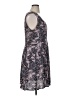 Ixia 100% Rayon Paisley Blue Gray Casual Dress Size XL - photo 4