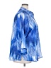 Allison Daley 100% Polyester Blue 3/4 Sleeve Blouse Size 22w - photo 4